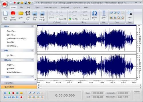 Free Audio Editor 6.0.1
