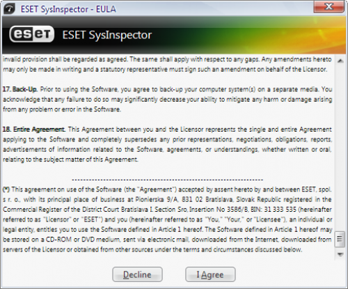 ESET SysInspector 1.2.012.0