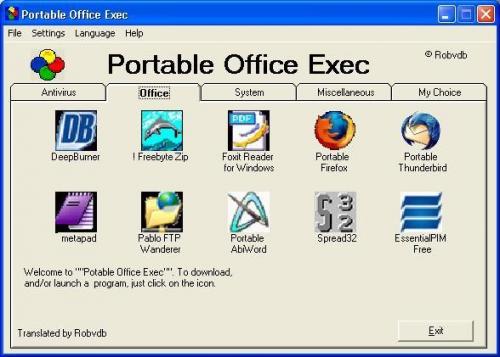 Portable Office Exec 1.1.7